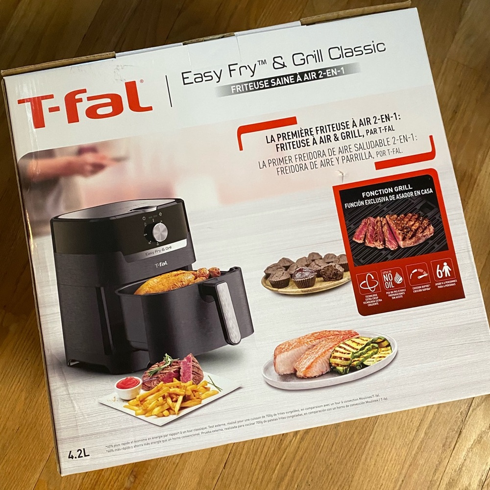 #38 - 🆕 T-Fal Easy Fry and Grill Classic 2 in 1 Healthy Air Fryer